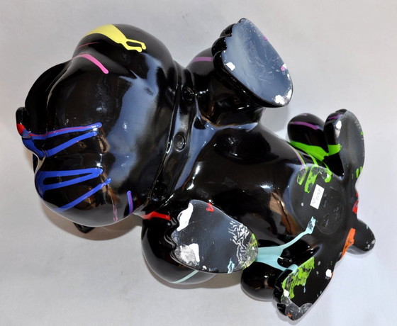 Image 1 of Scultura di cane Bulldog francese - Resina (rif. 2412 b)