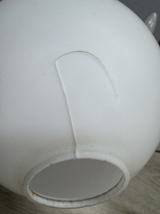 Image 1 of Lampadario arancione Space Age di Richard Essig