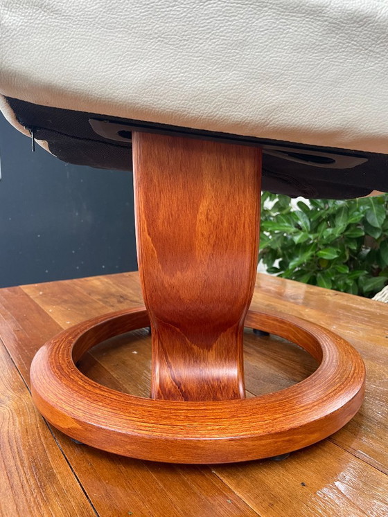 Ekornes Stressless Footstool – Footstools & poufs, Wood (photo 7 of 14)