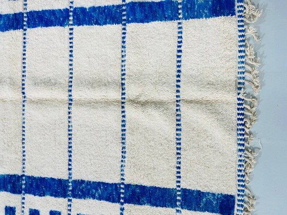 Tappeto blu fatto a mano 250cm x 150cm – Tappeti, Wool, Bohemian (photo 4 of 7)