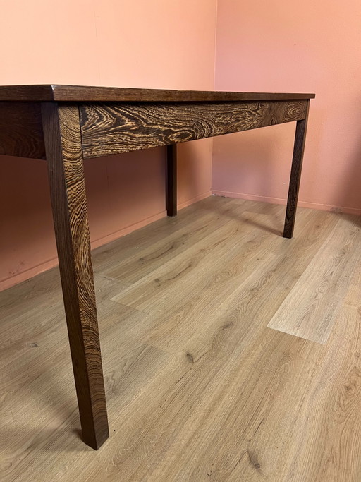 Vintage wenge houten tafel – eettafels, Wood