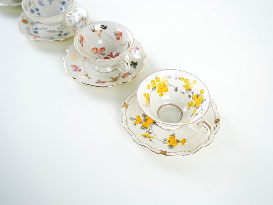Image 1 of Porzellantassen-Set, deutsches Design, 20. Jahrhundert, hergestellt in Deutschland