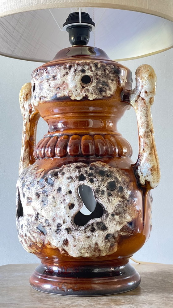 Image 1 of Fat Lava Lamp, Dubbele Verlichting, Vintage Stijl