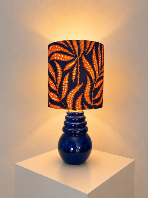 Upcycled lamp from Scheurich vase model Vienna