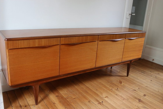 Image 1 of Vintage Scandinavian teak sideboard, 230 cm