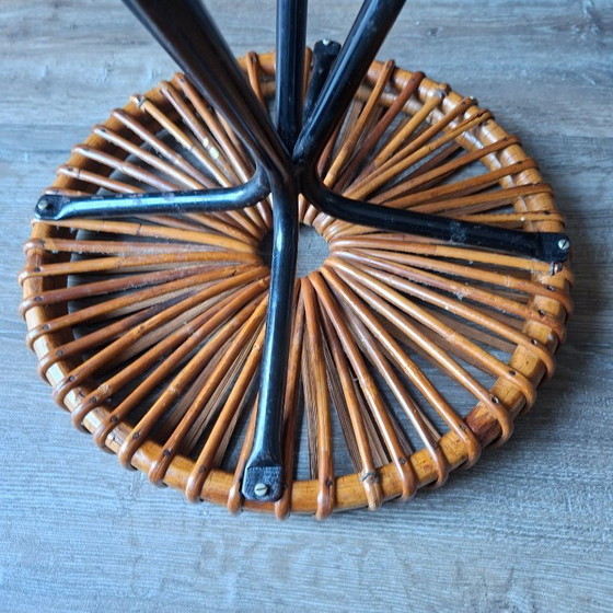 Image 1 of Sgabello/tavolino Dirk van Sliedrecht Design olandese della metà del secolo