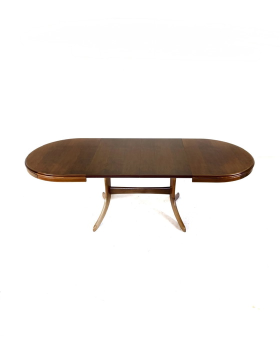 Image 1 of Vintage XL extendable Danish dining table, 1960s