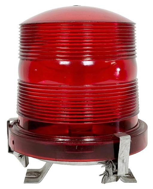 Historische Flughafenlandebahnbeleuchtung, 1960er Jahre