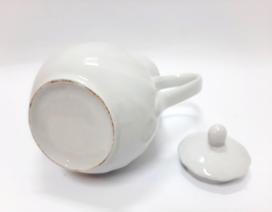 Image 1 of Vintage porcelain jug with lid, porcelain pitcher