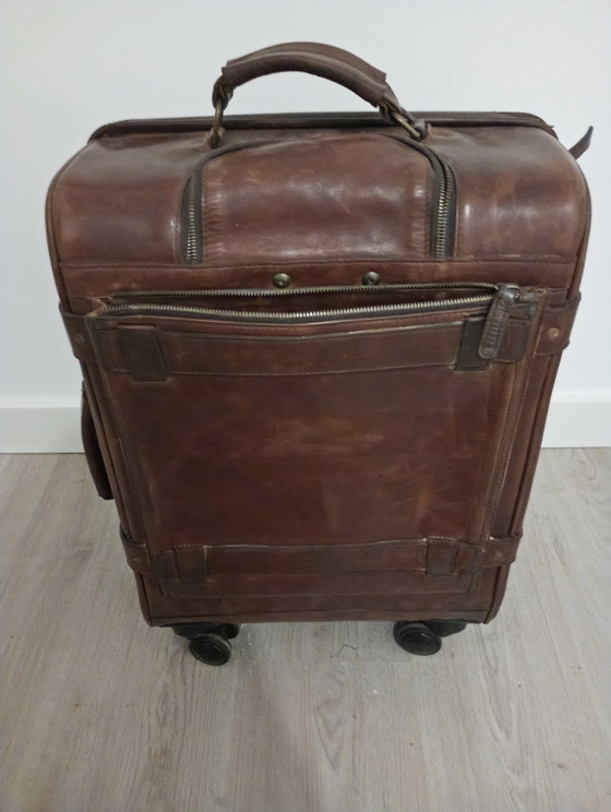 Maleta de Cabina Parker de Cuero Moore & Giles – Bolsos de viaje, Leather, Metal (photo 5 of 7)