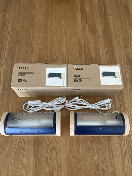 Image 1 of 2 Vintage IKEA collectable wall lamps model Tassa