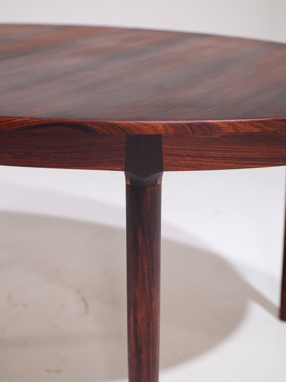 Image 1 of Table de salle à manger ovale extensible Harry Østergaard en palissandre, années 1960