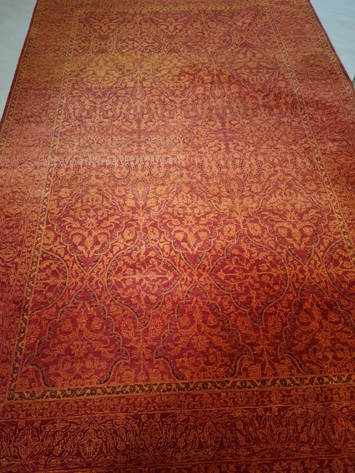 Groot handgeknoopt Lori Baft tapijt van fijne wol – Indiase Perzische stijl – vloerkleden en tapijten, Wool