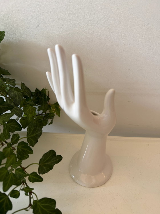Vintage Ceramic Jewelry Hand – Decorative Objects (photo 3 of 4)