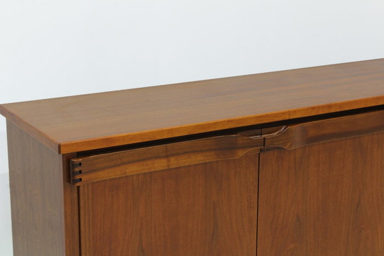 Image 1 of Vintage walnut sideboard by Franz Xaver Sproll, 1960s Switzerland