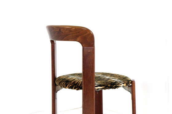 Set di 6 sedie Bruno Rey per Kusch & Co con stampa tigrata vintage – Sedie da pranzo, Wood (photo 15 of 24)