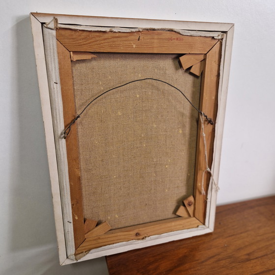 Image 1 of Óleo sobre lienzo Mari Trappeniers pintura antigua