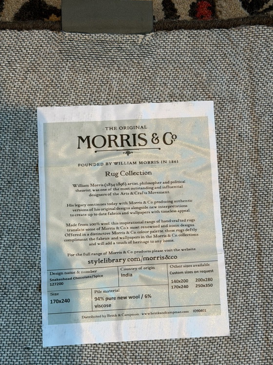 Brink en Campman Morris & Co Chocolate Spice – Brink & Campman, Teppiche & Läufer, Wolle (photo 6 of 11)