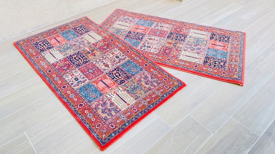 Image 1 of Vintage tapijt geïnspireerd op Art Deco