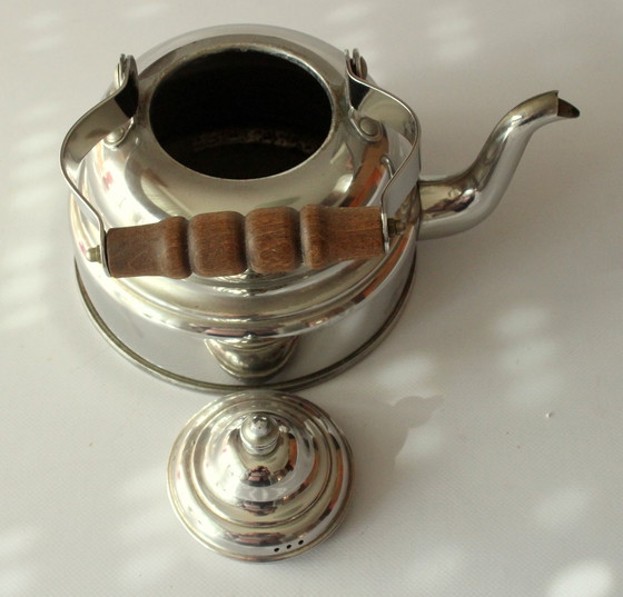 Image 1 of Bollitore per il tè - bollitore in acciaio inossidabile per la cucina retrò