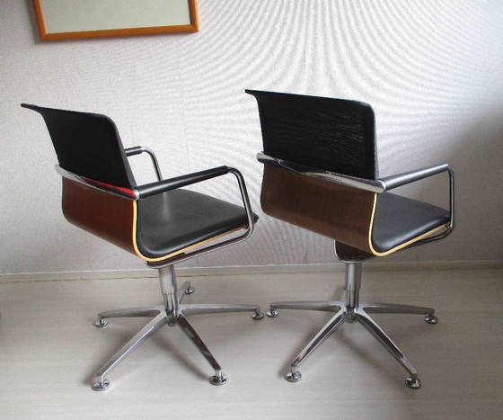 Image 1 of 2 sedie da conferenza di design Martin Stoll per Kinnarps