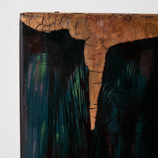 MK11297 Gli amanti smaltano opere d'arte di Vitus Lőrincz