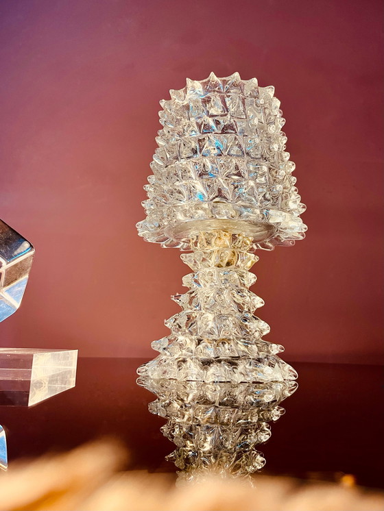 Image 1 of Lámpara de mesa de diseño italiano Barovie & Toso