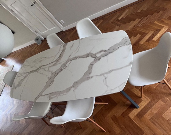 Image 1 of 6 sedie da pranzo Vitra Eames DSW