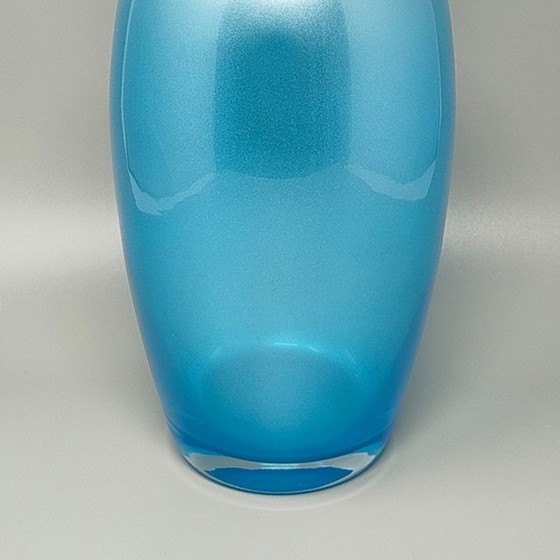 Image 1 of 1970s Astonishing Blue Vase by Jean Close for Michielotto, Made in Italy