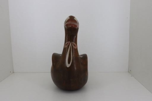 Hermoso pato de cerámica Tonalá mexicano vintage grande (XL) - 37 cm – beeldhouwkunst, Ceramic (photo 2 of 6)