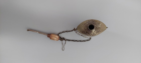 Image 1 of Oriëntaals met been verwerkt parfumflesje 