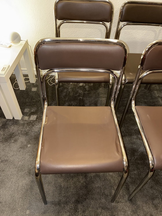 Image 1 of Bauhaus Chrom Stühle