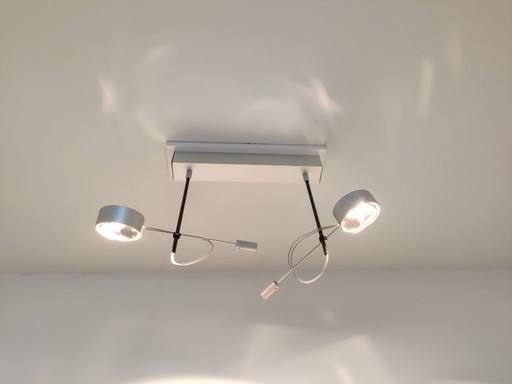 Absolut Radius Lightning plafondspot silver zgan