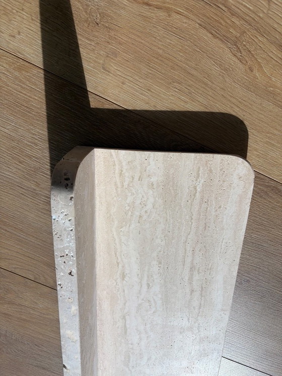 Mensola a muro Bolia Aire travertino, 100 cm, come nuova, Decorazioni murali, Beige (foto 4 di 12)