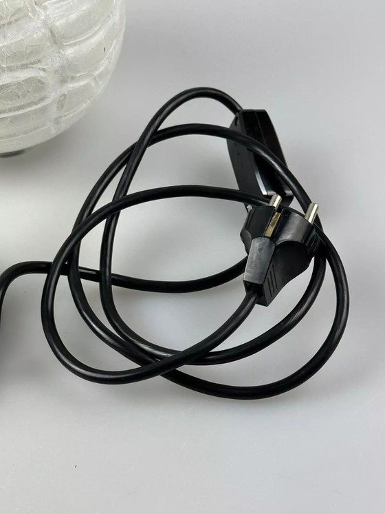 Image 1 of Lampe de chevet des années 60 70 Chrome Doria Verre Space Age Design