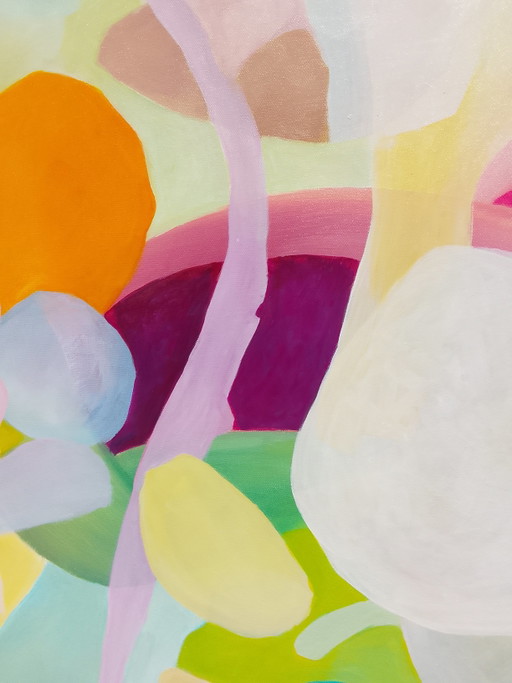 Acrylic painting #Homeberry 100x100cm – schilderijen tekeningen, Canvas (photo 2 of 15)