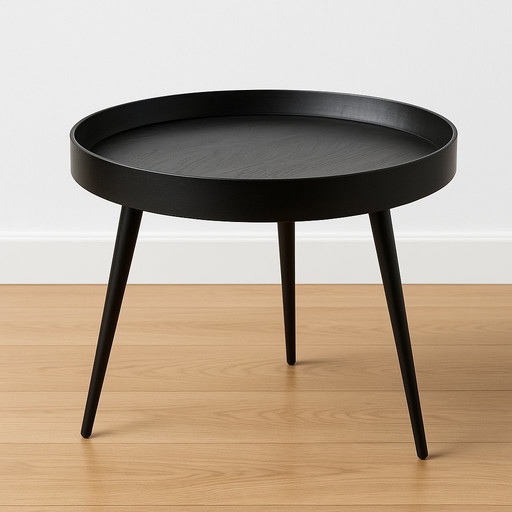 Tavolino Ventura - Legno di mango e acciaio