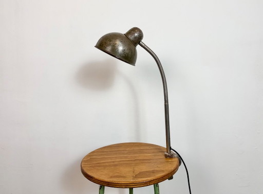 Industrial Workshop Gooseneck Table Lamp, 1960s
