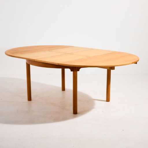 MK10951 Modelo 140 Mesa de comedor de roble restaurada por Børge Mogensen para Karl Andersson & Söner