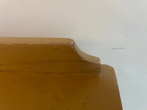 Image 1 of Credenza angolare del XIX secolo Credenza da cucina con ante sferiche