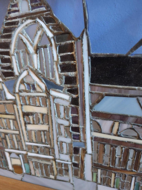 Image 1 of T.T. (Tjerk) Stolte - Vidrieras - Decoración de ventanas AMSTERDAM (90) "Nieuwe Kerk / Nieuwezijds Voorburgwal"