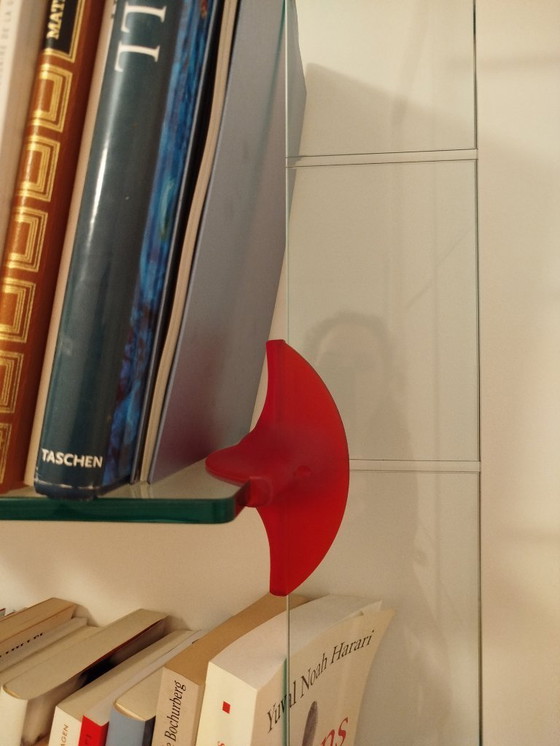 Image 1 of Roche Bobois design wandplank van glas (prijs bespreekbaar)