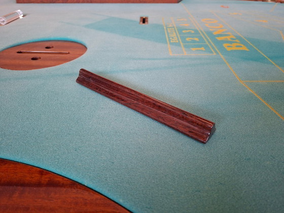 Image 1 of Mesa de juego original "Punto Banco" - Antiguo Casino de Venecia (años 80)