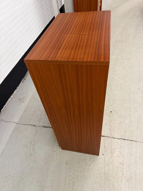 Image 1 of Meuble mural vintage Dycker en 3 pièces