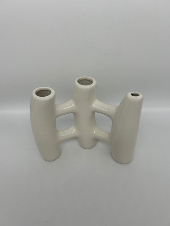 Image 1 of brutalistische keramische vaas