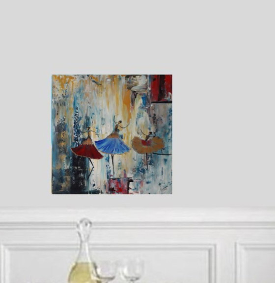 Image 1 of Painting "Ballerina"