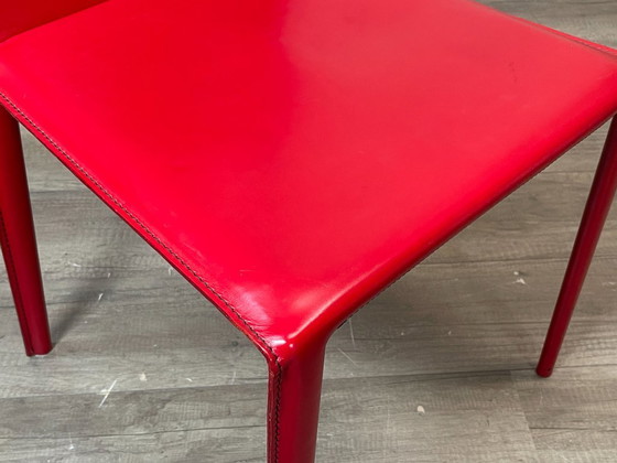 Image 1 of 4x Arper Norma rosso