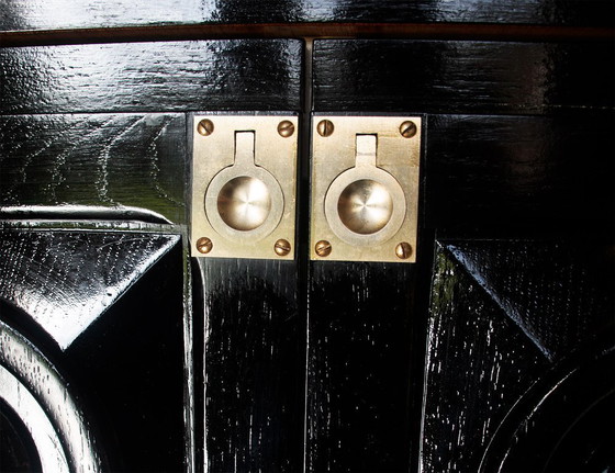 Image 1 of Barmeubel / Mobile bar Kunstwerkstede De Coene, anni '70