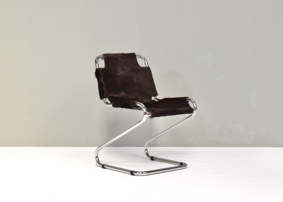 Image 1 of Italienischer Schreibtisch/Esszimmerstuhl, 1970er Jahre