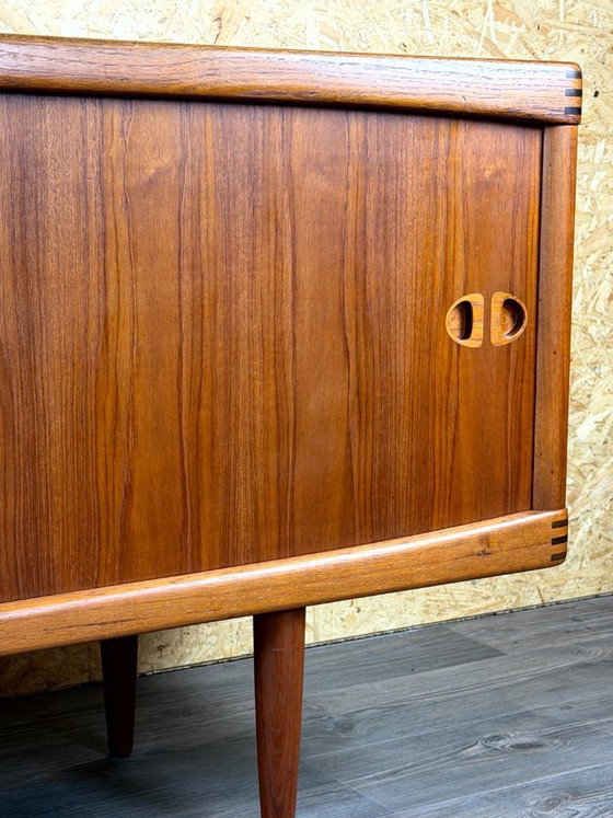 Image 1 of Teakhouten dressoir/credenza uit de jaren 60/70 van H.W. Klein Bramin, Deens modern design.